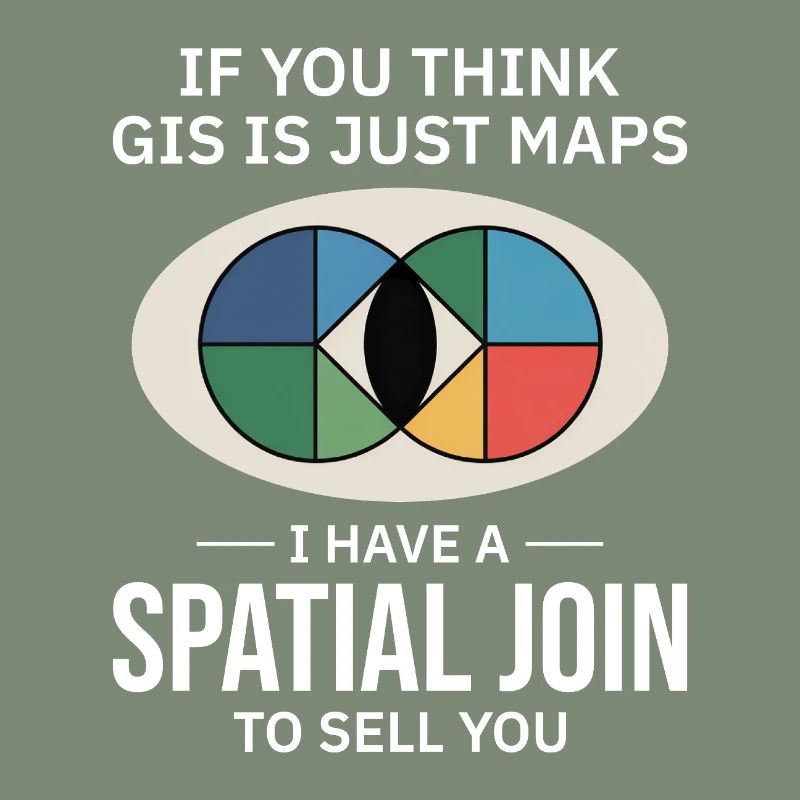 GIS Spatial Join Map Data Analysis