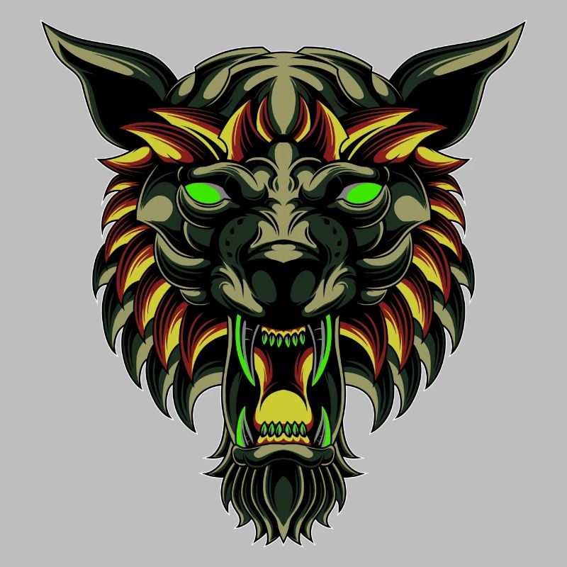 Wolf Tshirt, Wolf Lover Tshirt Werewolf