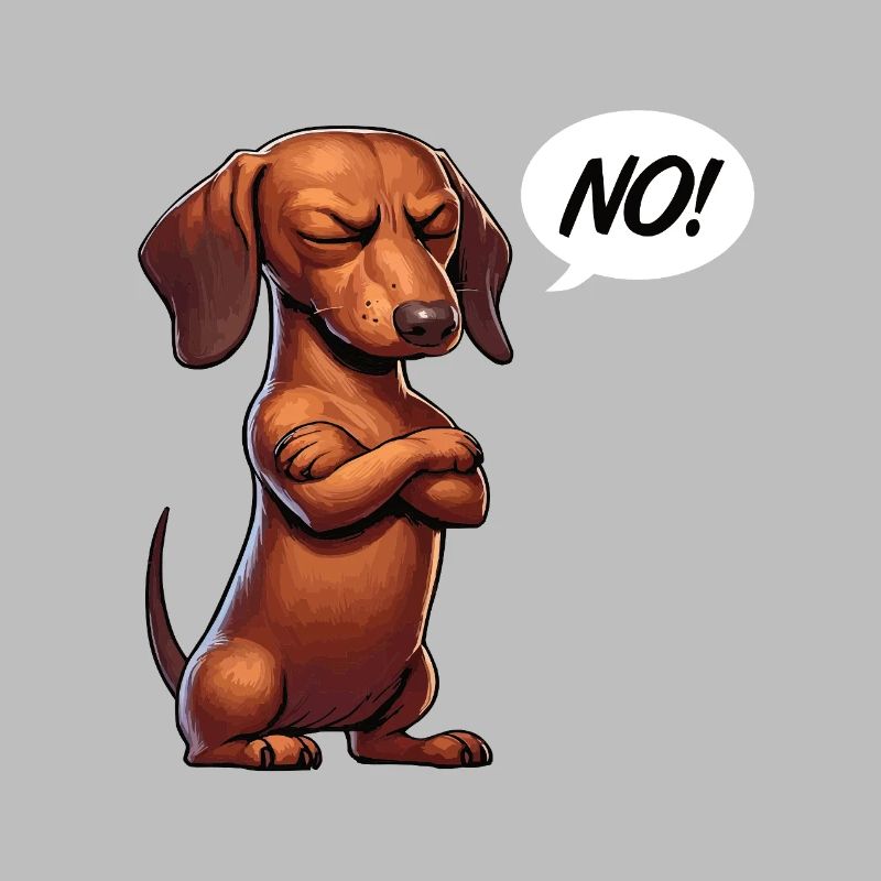 Pas de teckel Propriétaire de teckel Dachshund Lover Dachshund