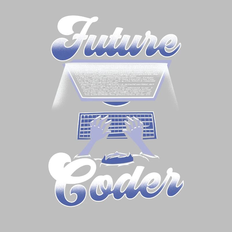 Zukünftiger Coder Code Programmierer Coding