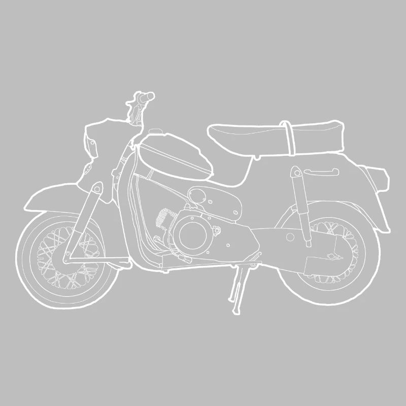 DS50 / Schwalbenfahrer / Ostalgie / Mofa Oldtimer