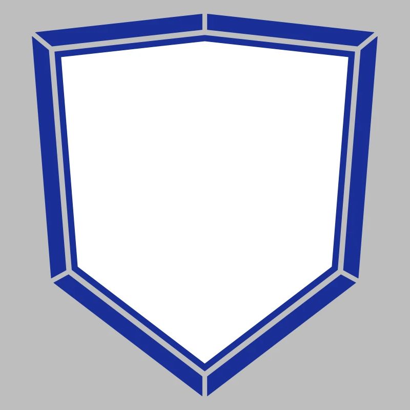 square shield emblem emblem frame banner design lo