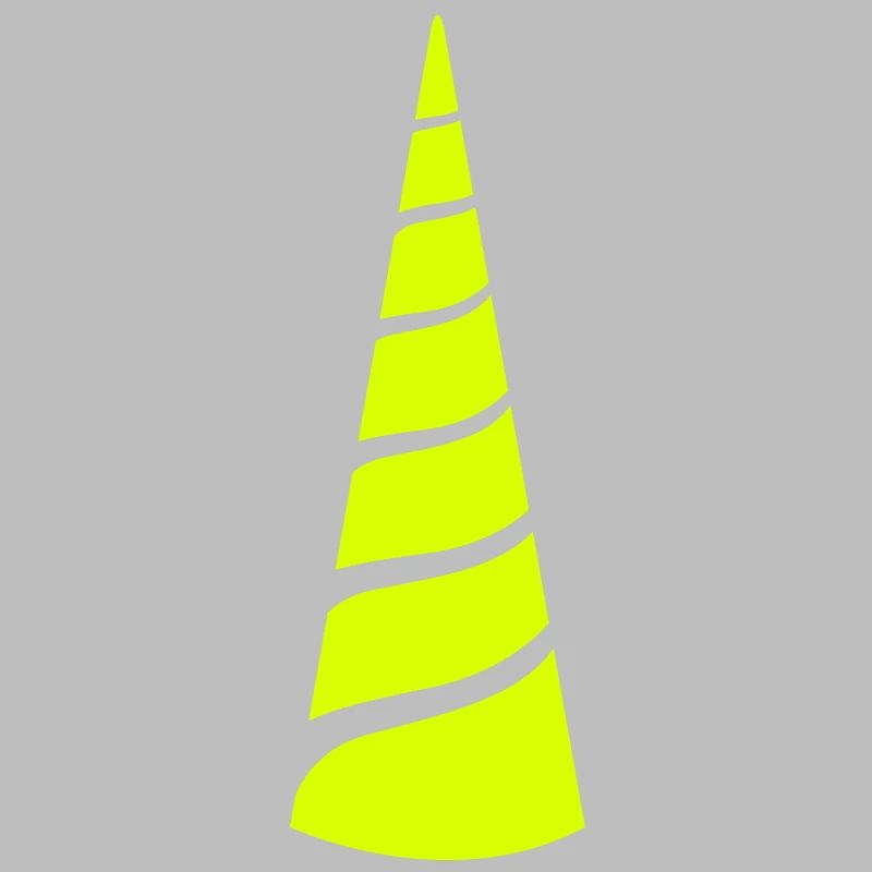 eine einzige Farbe Einhorn