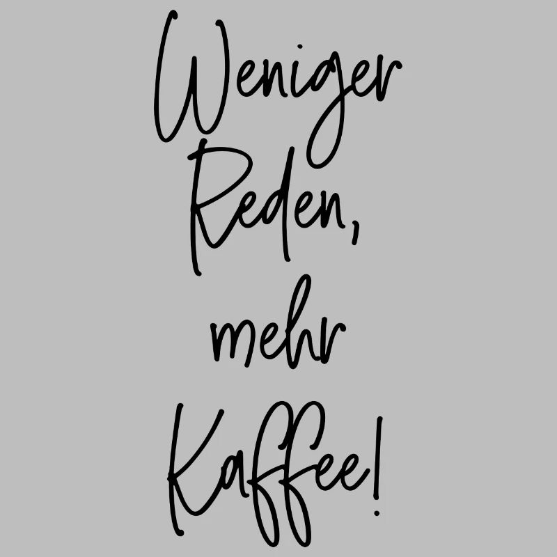 Moins de conversations, plus de café