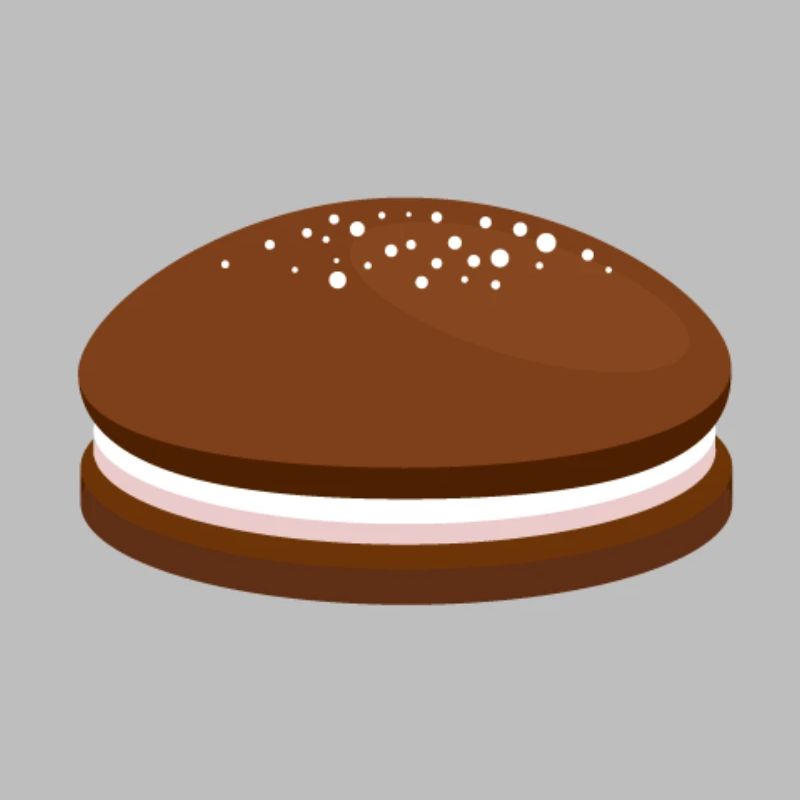 Cookie - biscuit brun
