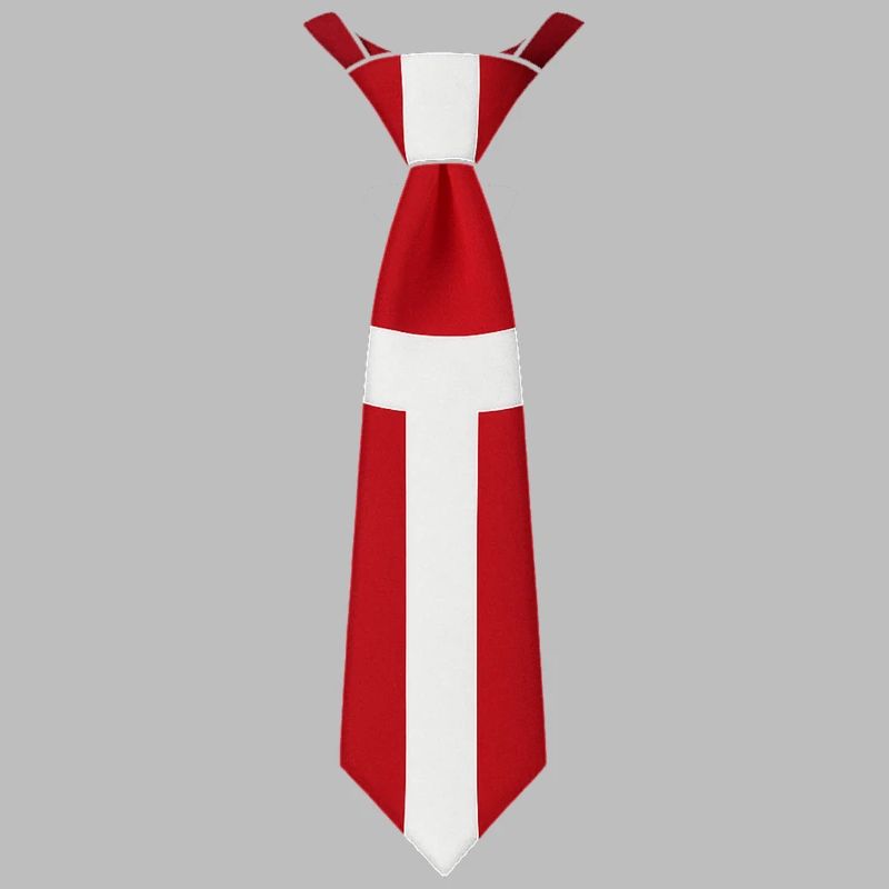 Cravate Danemark – Conception du drapeau
