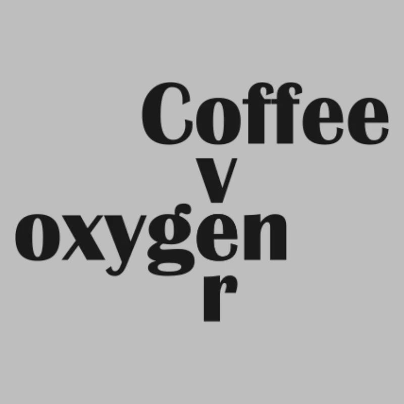 Le café sur l’oxygène