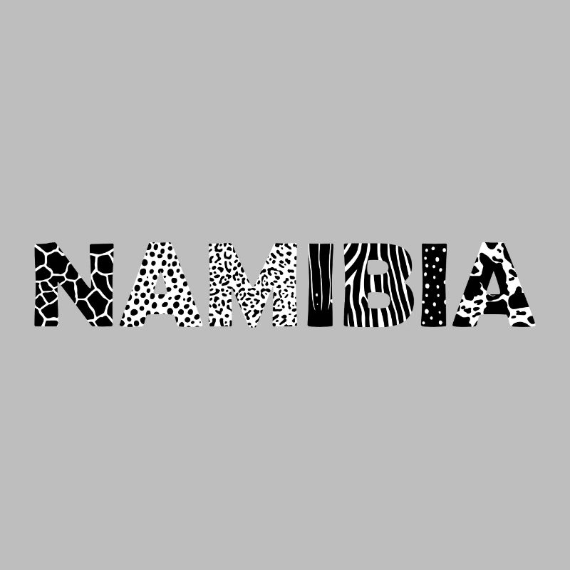 NAMIBIA - animal pattern letters