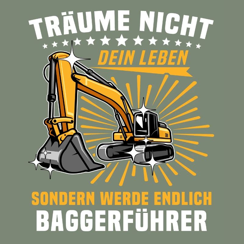 Baggerführer Bagger Baggerfahrer