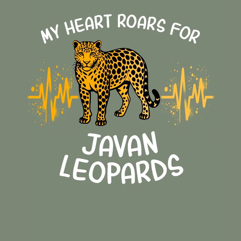 Java Leopard Herzlinie