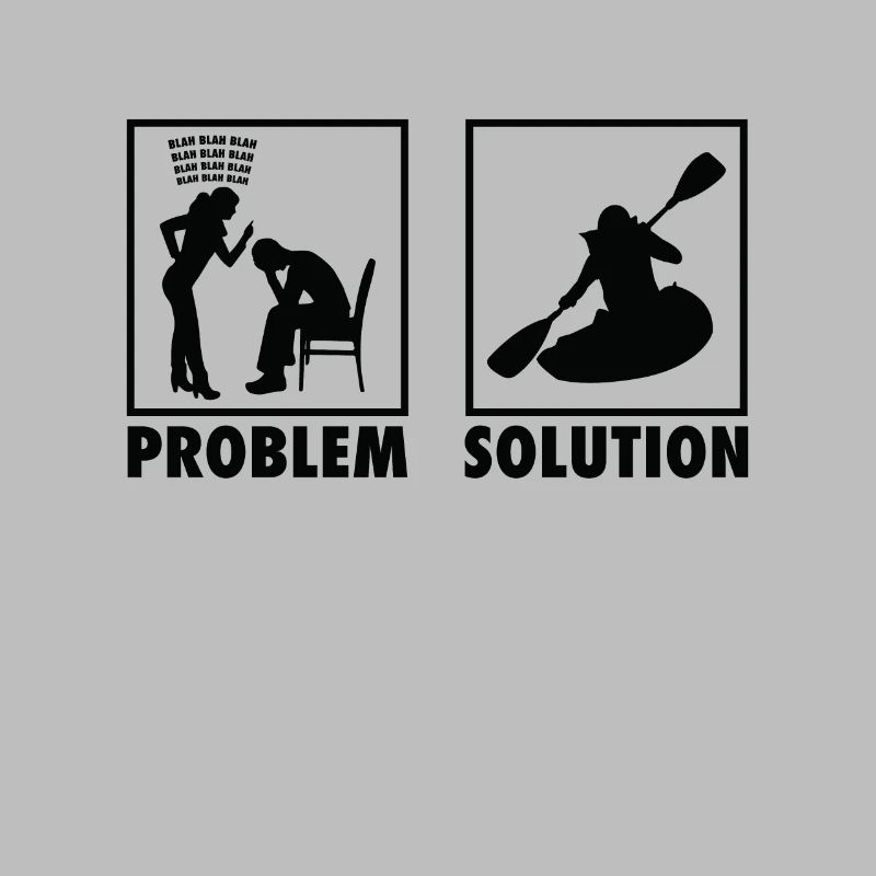 Kayak Kayaker Kayak Statement Solution au problème.
