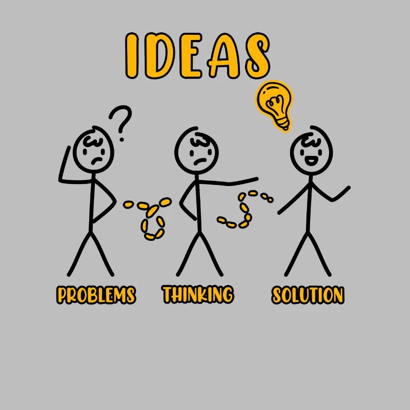 Problème Penser Bâton Figures Solution Penseurs