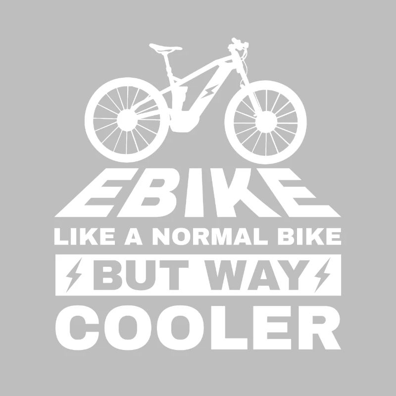 EBike comme un vélo normal mais beaucoup plus cool