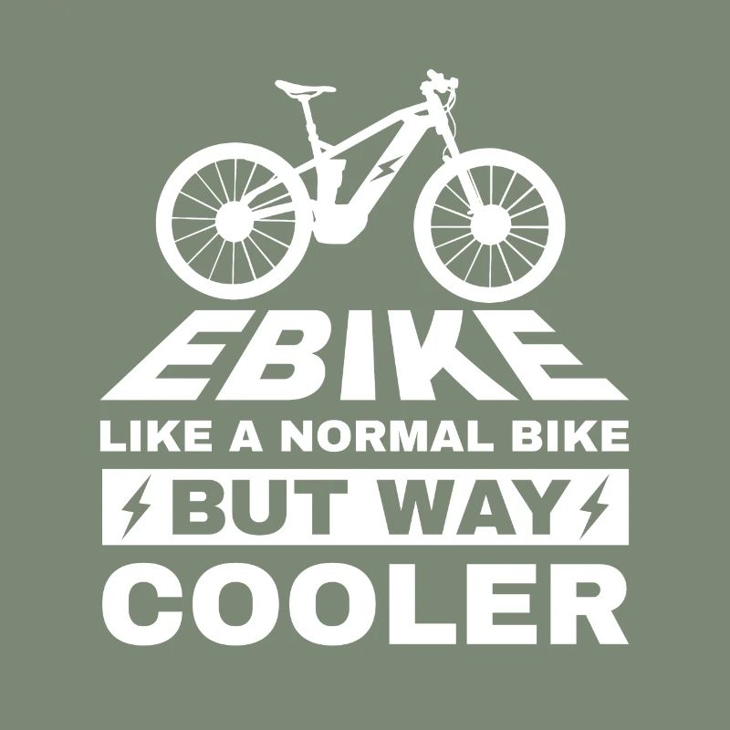 EBike comme un vélo normal mais beaucoup plus cool