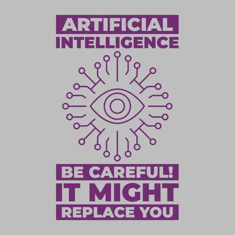 AI Machine Learning Computer Geek Technology Robot