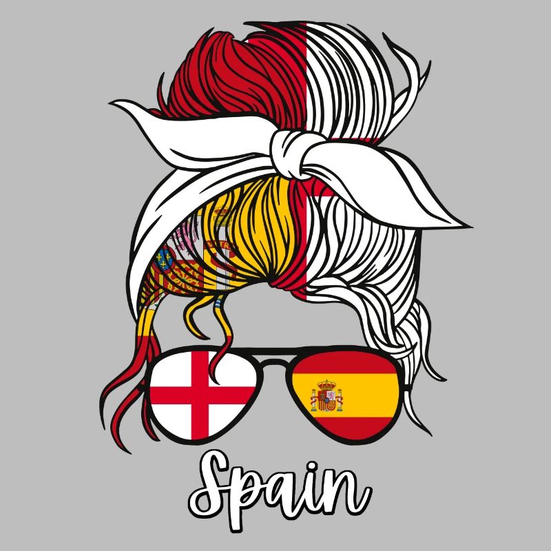 Spanien España Halb Spanisch Halb Englisch Mädchen