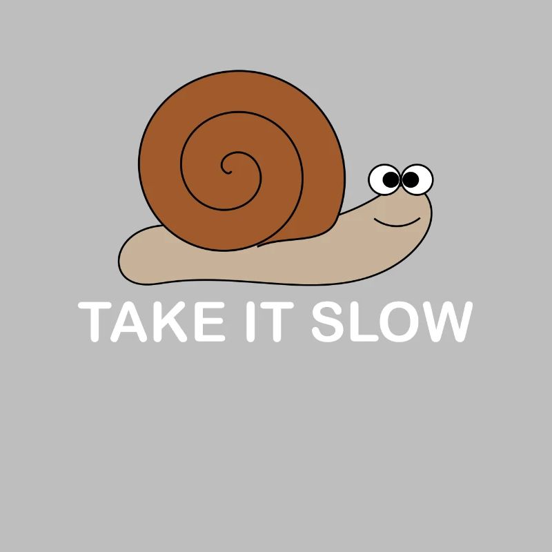 Langsame Schnecke