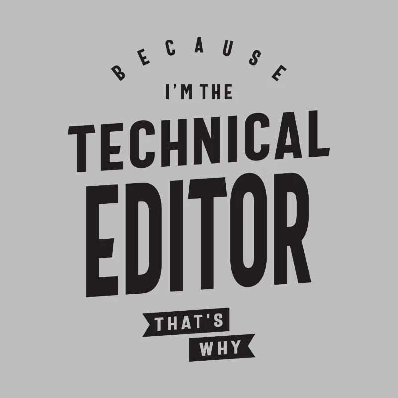 Weil ich der technische Redakteur bin, deshalb: