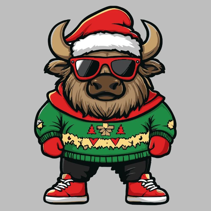 Bison Noël Cool Noël