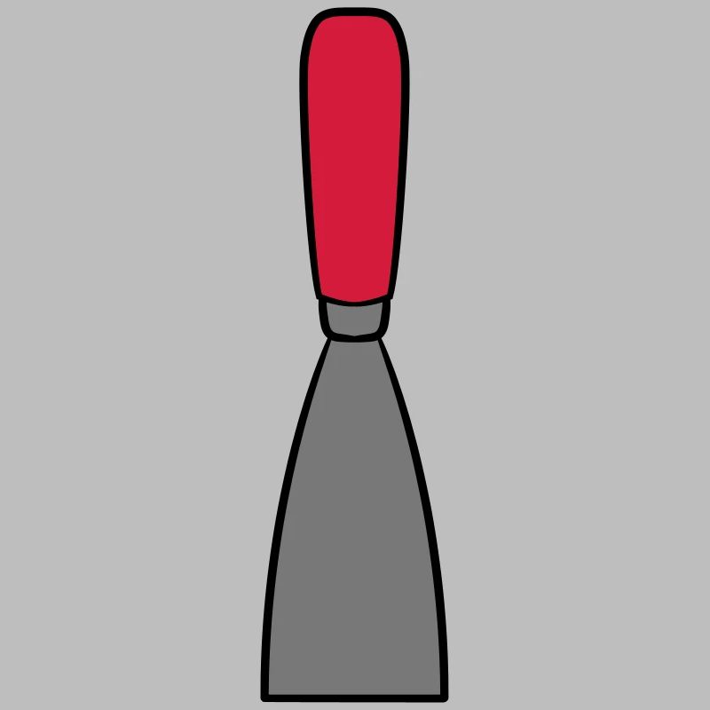 spatule Grattage ciment spatule travail de l'argil
