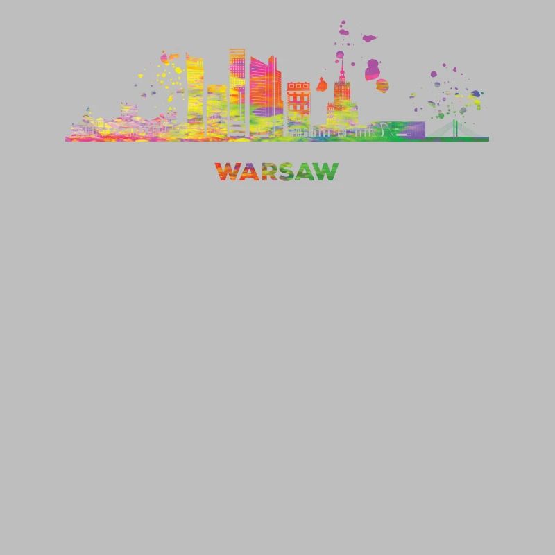 Varsovie Skyline Varsovie