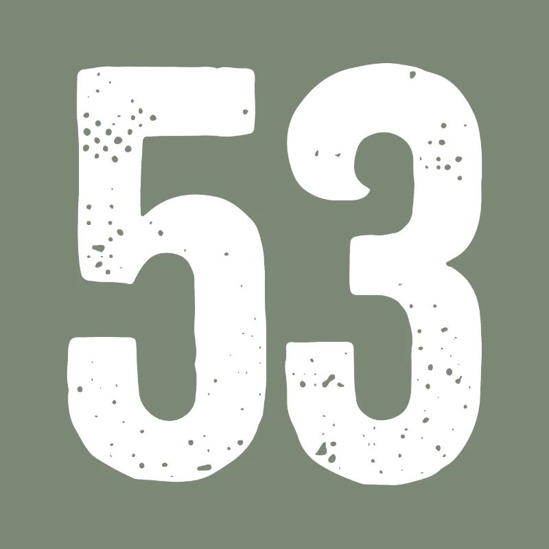 53 Numéros Blanc