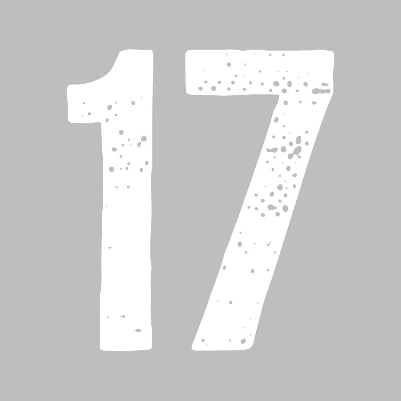 17 Numéros Blanc