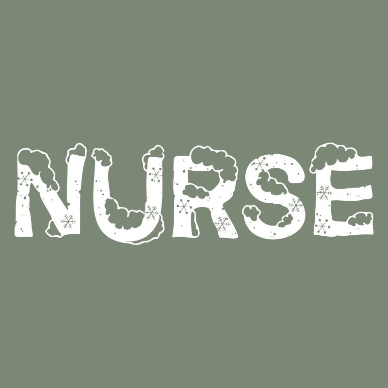 Text Eiskrankenschwester Weihnachtskostüm