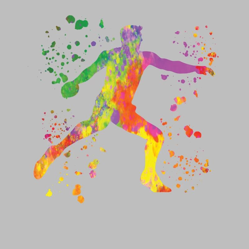 Diskuswerfer Colorsplash Diskuswurf