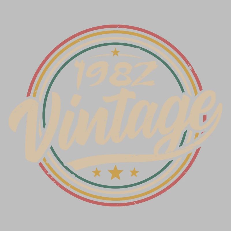 1982 Vintage 1982 Geburtstagsgeschenk - Retro Stil 1982