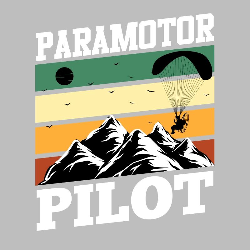 Paramotor Pilot Gleitschirmflieger Paragliding