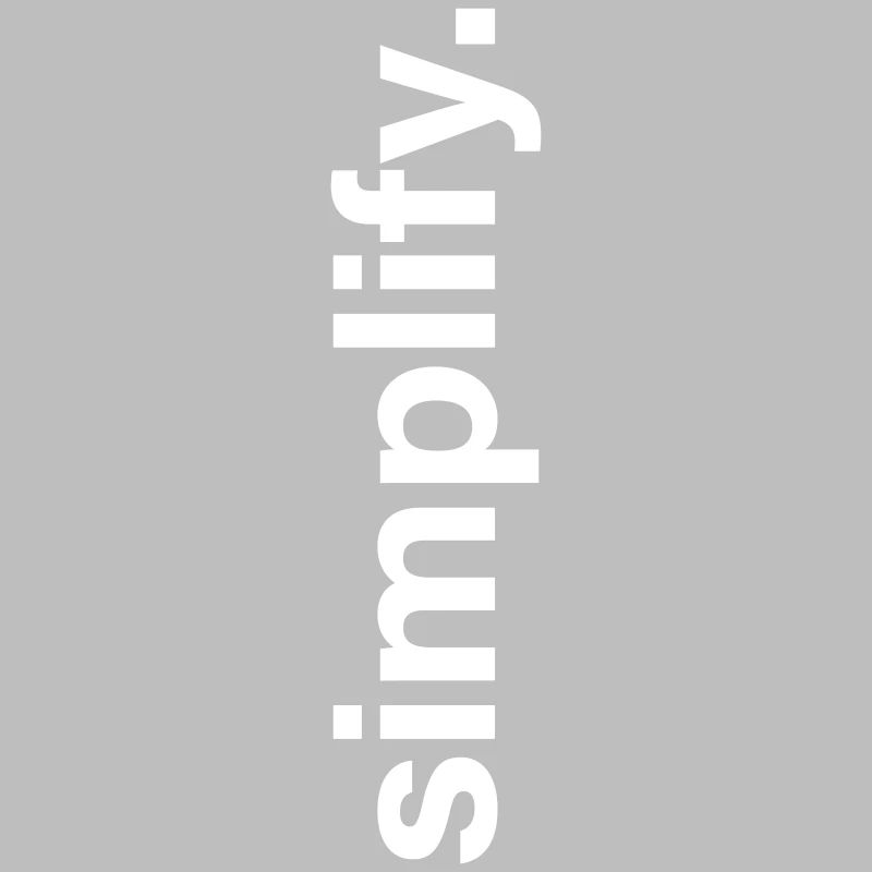 simplify