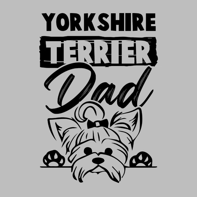 dad yorkshire terrier