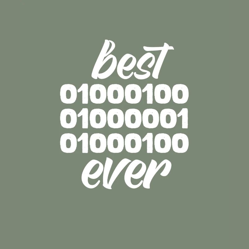 Binary Father Code Computer Cadeau de fête des pères