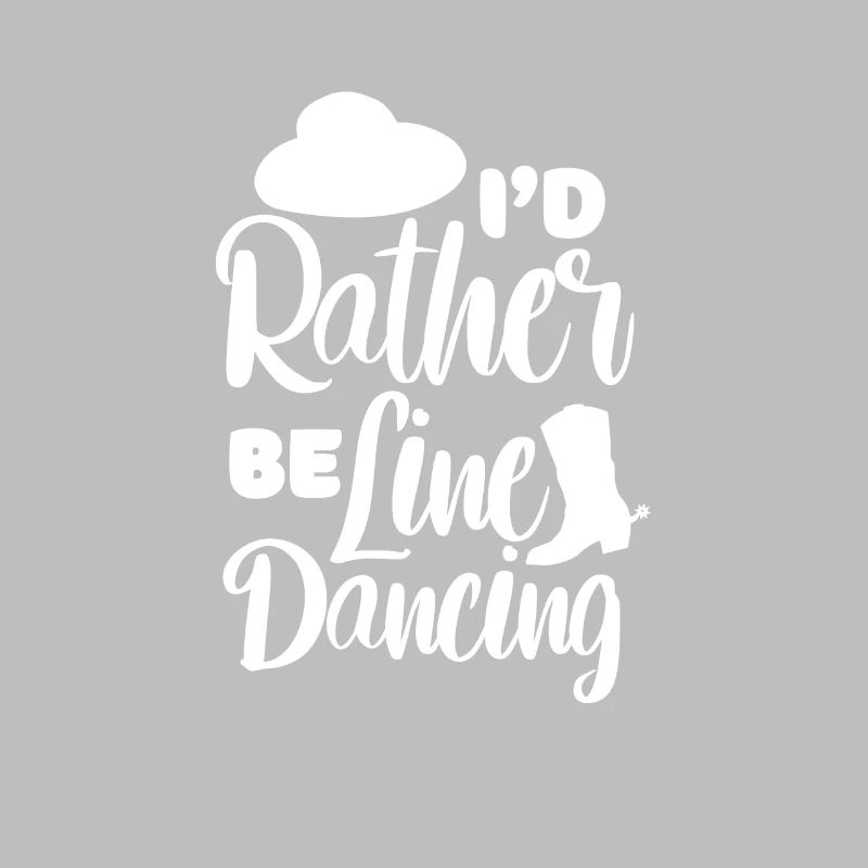 Linedance Country Line Dancer Linedancing Geschenk