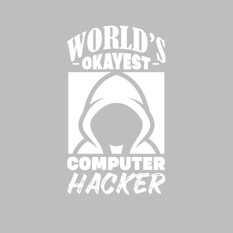 Hacker codeur ordinateur piratage cadeau
