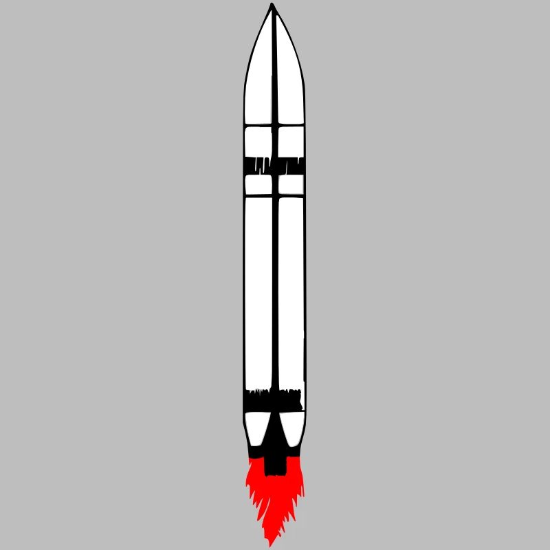 Vecteur de vol spatial spatial de fusée spatiale
