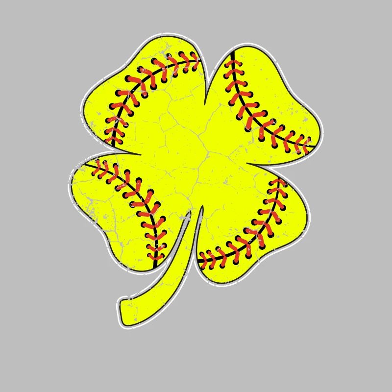 Baseball St Patricks Day, trèfle feuille, trèfle