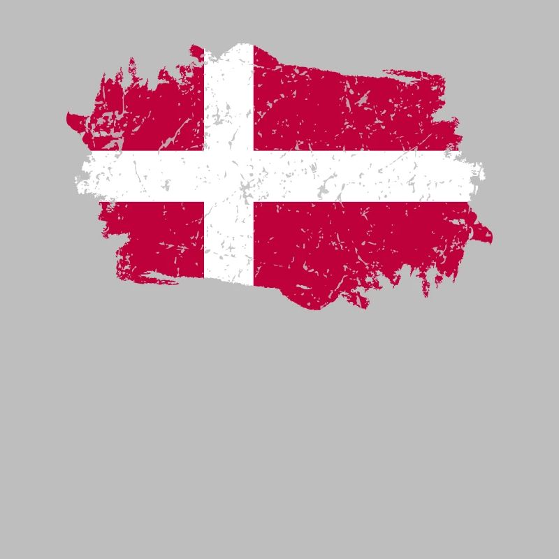 Drapeau du Danemark Grunge Drapeau du Danemark