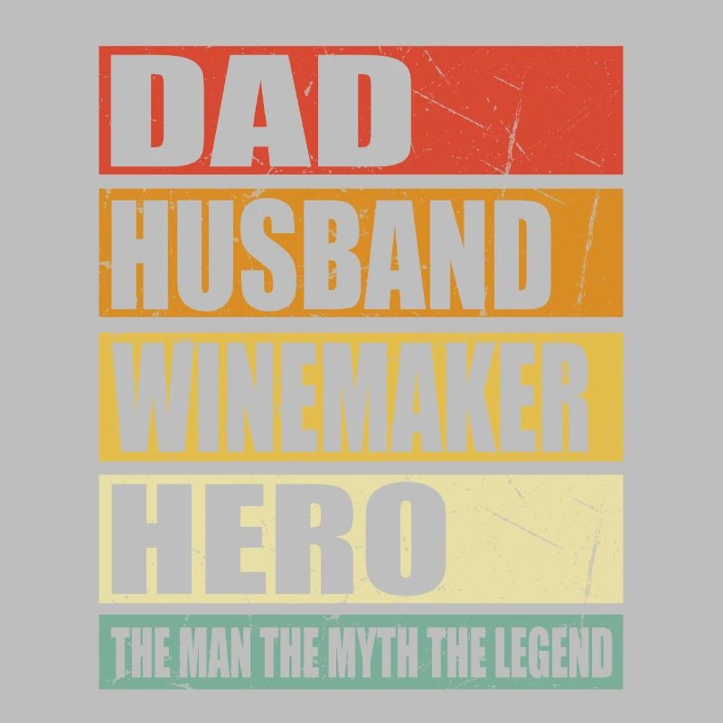 Vater Ehemann Winzer Held
