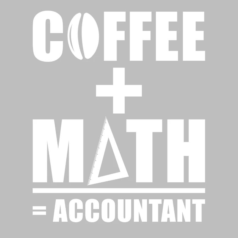 Comptable disant café + mathématiques = comptable