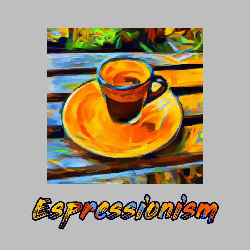 Un expresso expressionniste devient espressionnisme