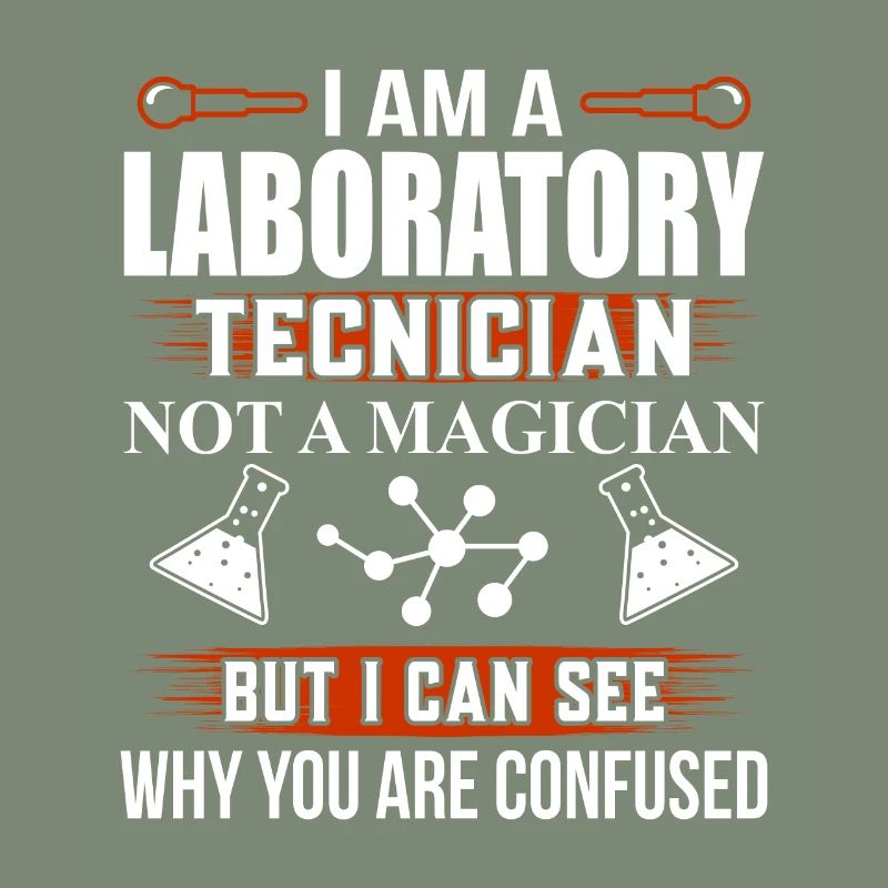 Laboratory Technician Lab Tech Fun Saying