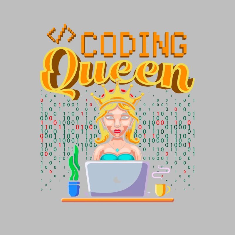 Développeur Coder Programmeur Queen