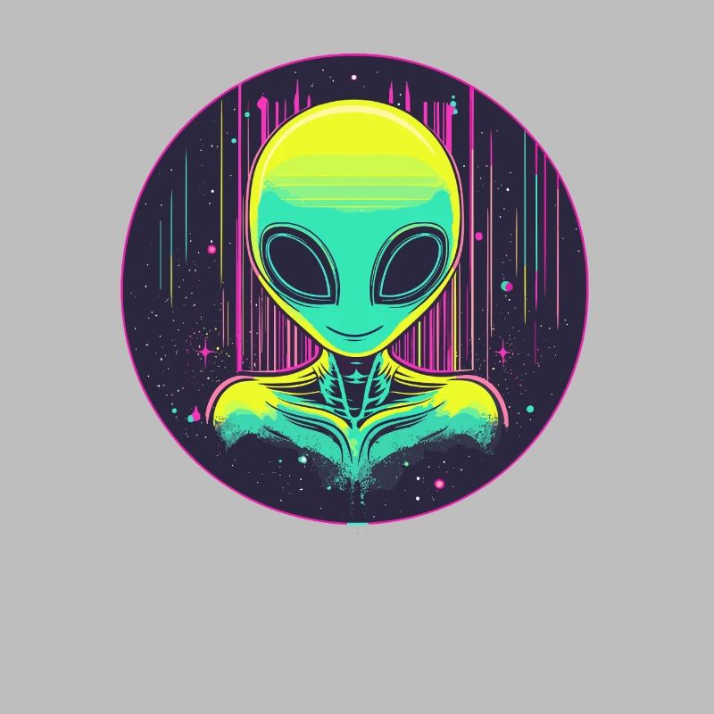 Neon Alien dans l’espace