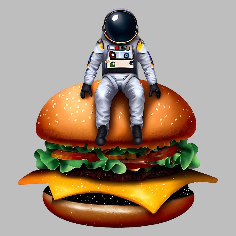 Astronaute spatial Cheeseburger