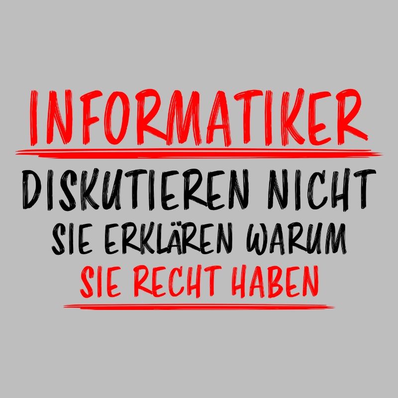 Informatiker Lustig Spruch Programmierer Geschenk