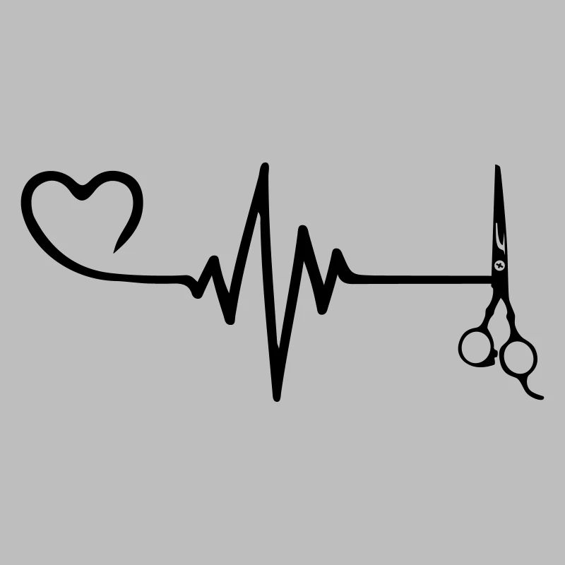 Ciseaux Barbier Pulse Heart Love