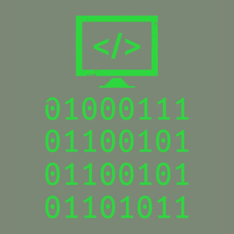 Programmieren von Binary Code Coding Gift