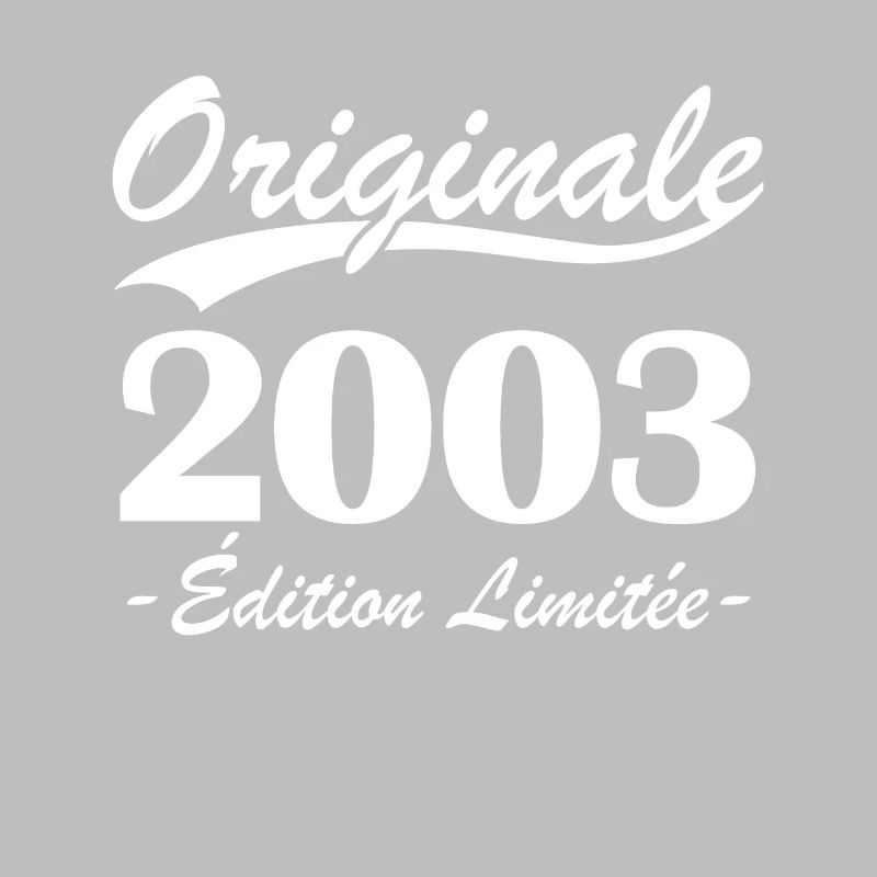 Originale 2003 édition limitée